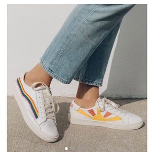 Rainbow wave sneakers soludos
